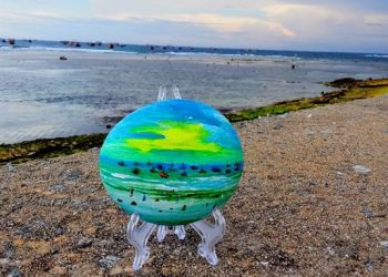 Chàng trai biến sỏi đá thành tác phẩm nghệ thuật